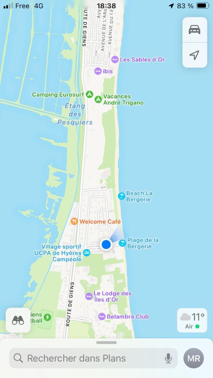 2 P Presqu'ile De Giens Bergerie Apartment Hyeres